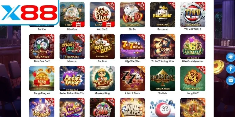 Rất nhiều game hot hit xuất hiện ở sảnh